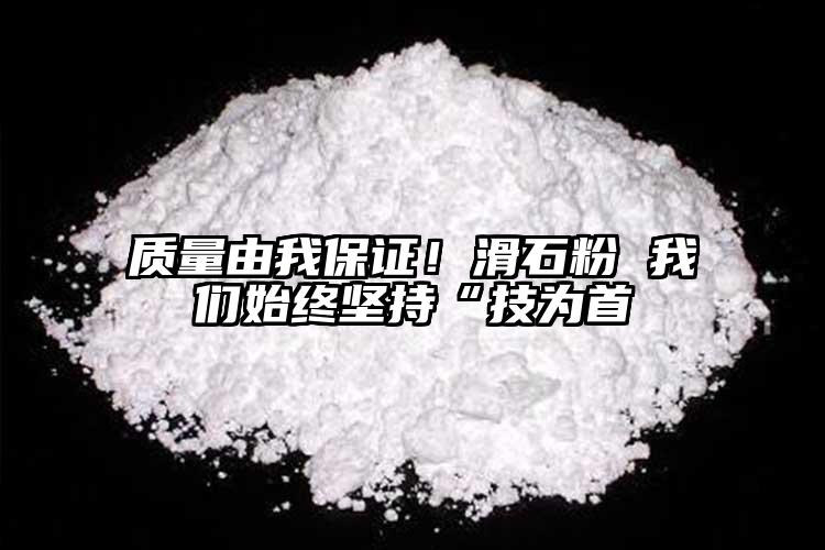 質(zhì)量由我保證！滑石粉 我們始終堅持“技為首